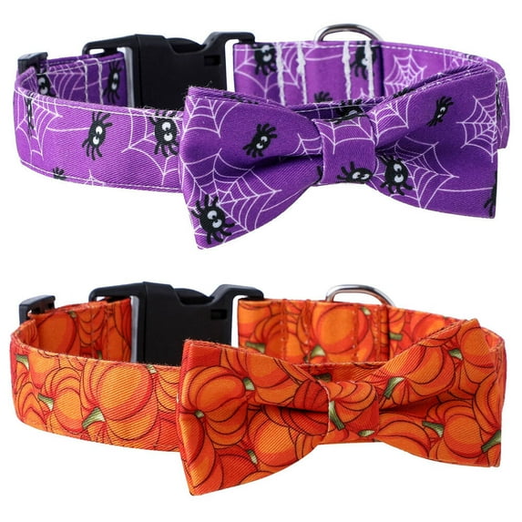 GASTROPOD Cat Collar,Customizable Removable Bowtie Dog Collar,Adjustable Kitten Collar,Pet Collar with Breakaway Safety,Fun & Functional Solid Safe Collars