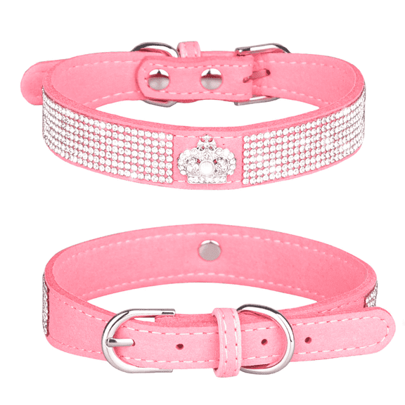 GASTROPOD Cat Collar,Soft and Adjustable Nylon Pet Collar for Small to Large Cats,Stunning Rhinestone Crown Detail,Comfortable and Breathable Cat Collar for Daily Wear