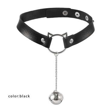 GASTROPOD Cat Collar,Stylish Kitten Collar with Court Bell,Adjustable Breakaway Cat Collar for Daily Wear