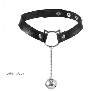 GASTROPOD Cat Collar,Trendy Fashionable Kitten Collar,Chic Comfortable Girl Dog Collars,Playful Bell-Adorned Kitten Collar,Quick-Release Breakaway Cat Collars