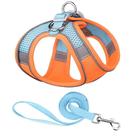 GASTROPOD Cat Harness,Sturdy And Beautiful Mall Dog Harness