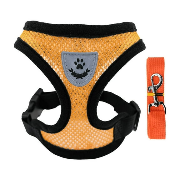 GASTROPOD Cat Harness and Leash,Soft Adjustable Kitten Harness,Stylish Cat Leash,Safe Harness and Leash Set,Escape-Proof Small Dog Harness