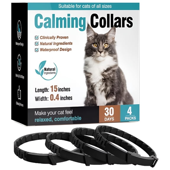 GASTROPOD Cat Sedation Collar, Cat Sedation Collar, Cat Sedation Pheromone Collar, Cat Pheromone Collar, Cat Anxiety Collar, Effective Anxiety Stress Relief-Grey