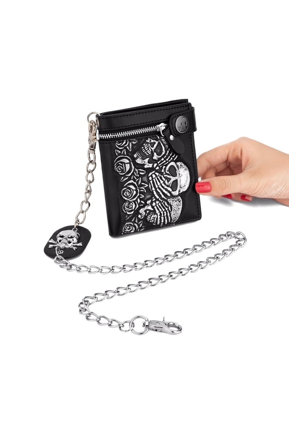 Chain Wallet,RFID Wallet Wallet Women,Stylish Handbag Phone Wallet,Vertical