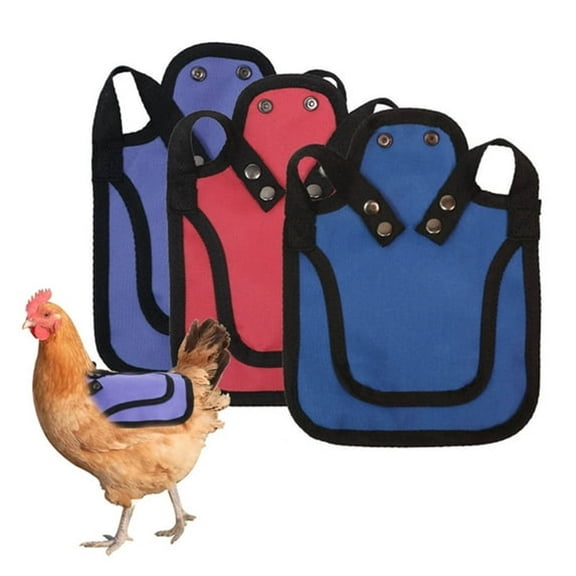 GASTROPOD Chicken Saddles,Back Protection Chicken Vest,Hen Saddle Chicken Suit hen saddle for chickens,Multicolor1