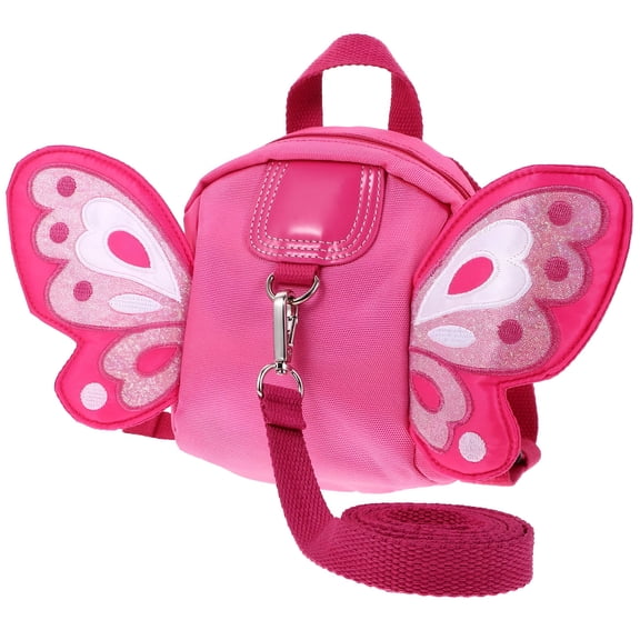 HBMYN Children's Anti-lost Backpack Leash Toddler Harness with Baby Bookbag,Pink