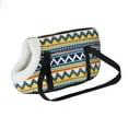 thumbnail image 1 of GASTROPOD Classic Pet Carrier for Small Dogs Cozy Soft Puppy Cat Dog Bags Backpack Outdoor Travel Pet Sling Bag Chihuahua Pug Pet Supplies (stripe with fur, S 40 x 18 x 20 CM), 1 of 6