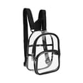 thumbnail image 1 of GASTROPOD Clear Backpack,Mini Waterproof Backpack for Women and Men,Travel Backpack with Adjustable Straps for Shopping Red, 1 of 1