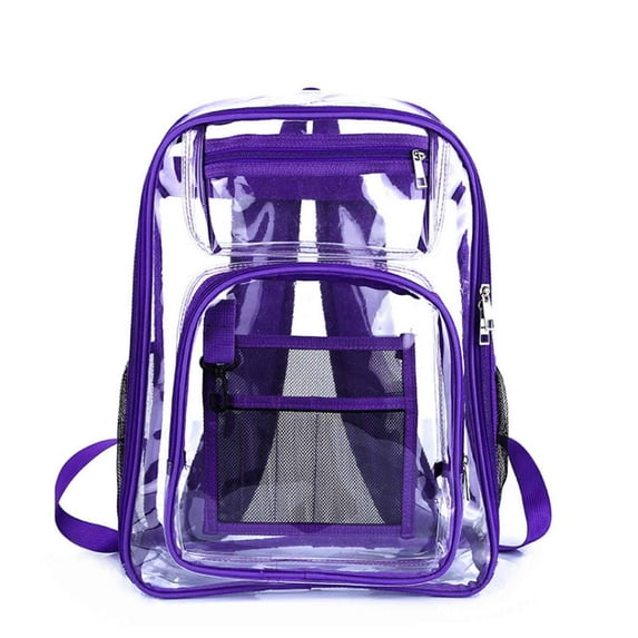 GASTROPOD Clear Backpack,Transparent Mini Backpack for Fast Security Checks,Spacious Waterproof Backpack for Travel,Girls Backpack for Beach