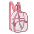 thumbnail image 1 of GASTROPOD Clear Bag,Flexible Transparent Crossbody Bags,Womens Clear Bag for Stadium Events,Pink, 1 of 2