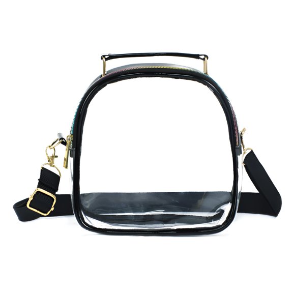 GASTROPOD Clear Crossbody Bag,Stadium Approved Clear Purse Bag for Concerts Sports Events Festivals Clear Bags for Stadium Events