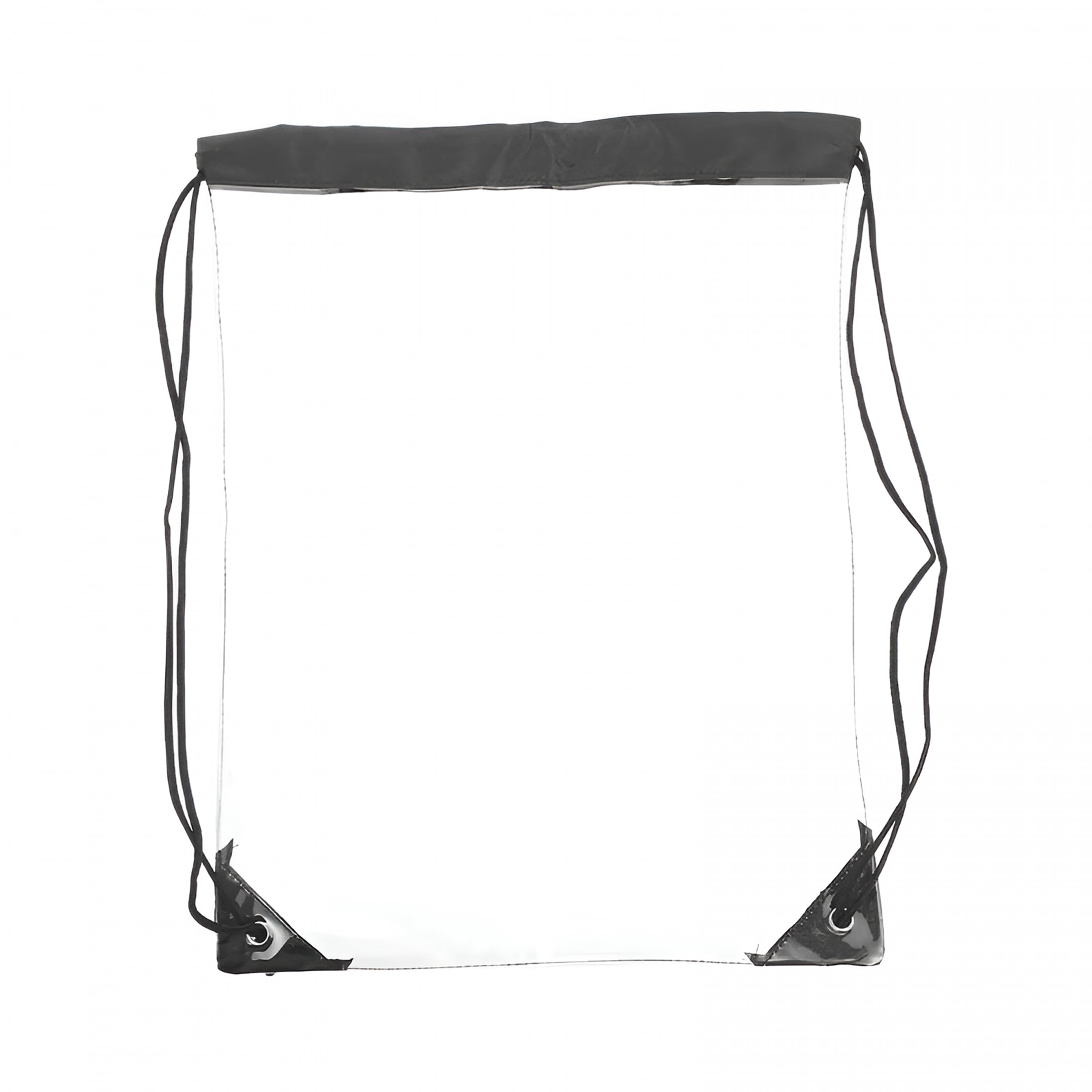 30 Clear Drawstring Bags Waterproof PVC Backpack Stadium Sporting Events 2 PACK Clear Drawstring Bag Stadium Approved, See Through  main image 2