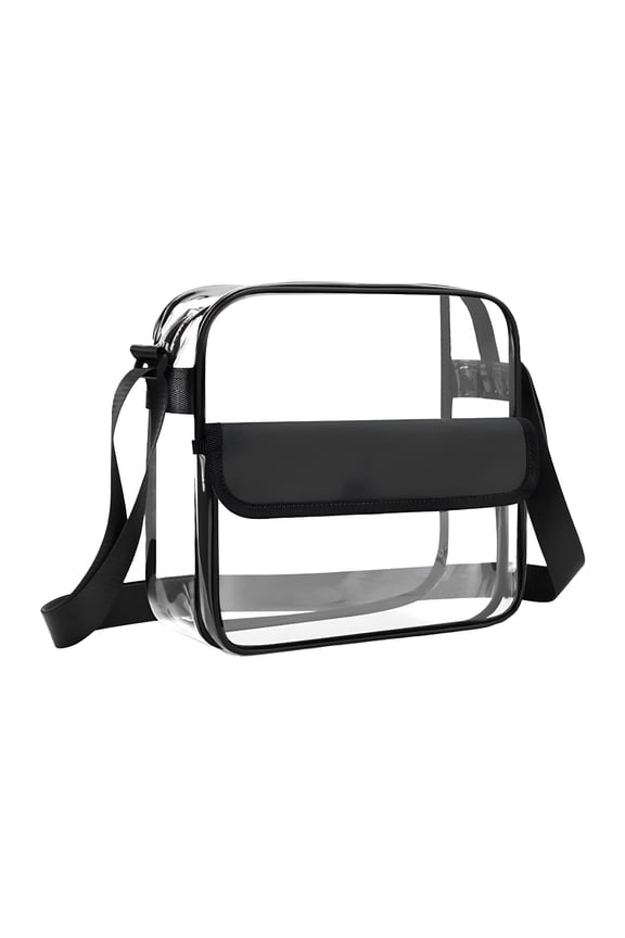 Clear Purse Crossbody Bag Transparent Handbag 1Pcs