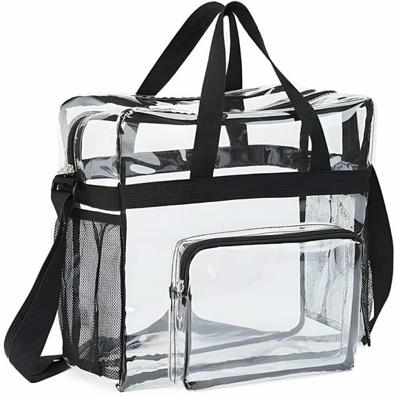 GASTROPOD Clear Toiletry Bag Thick Transparent Cosmetic Bag Waterproof Makeup Artist Large Bag Diaper Case Luggage Organizer Storage Unisex