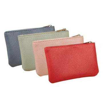 GASTROPOD Coin Purse,Compact Card Holder for Coins and Cash,Washable PU Leather Small Purse for Organized Essentials
