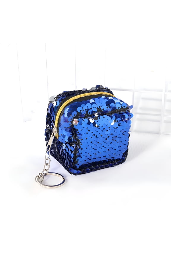 GASTROPOD Coin Purse,Fun Flip Design for Customization Keychain Wallet,Vibrant Sequin Accents Small Wallets for Women