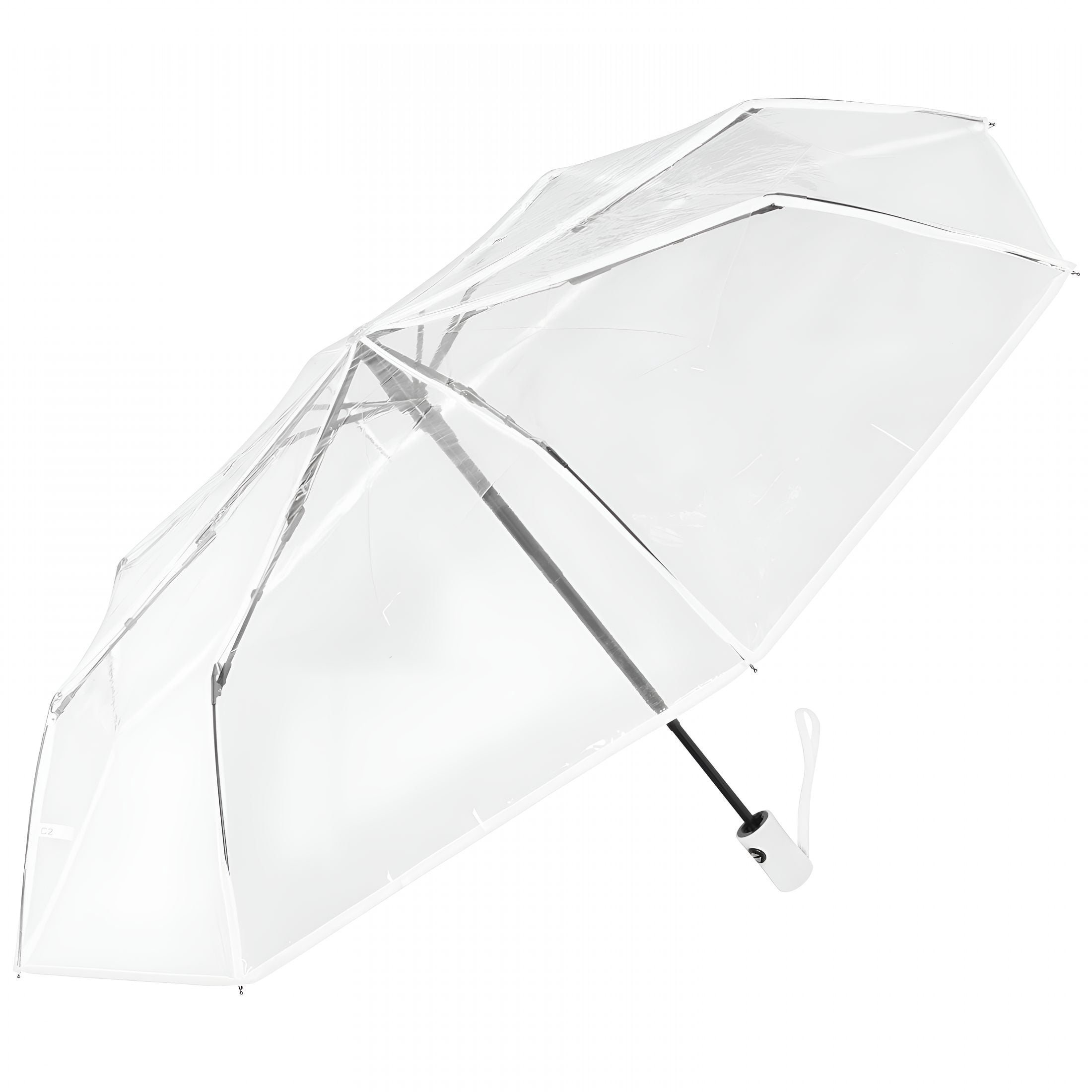 GASTROPOD Compact Clear Umbrella Pocket Parasols Foldable Miss ...