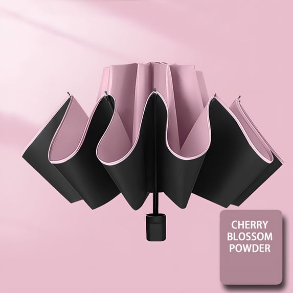 GASTROPOD Compact Travel Umbrella with Upf 50+ Sun Protection | Portable Foldable Sunshade for Men and Women | Windproof Aluminum Shaft and Fiberglass Ribs | Includes Carry Case