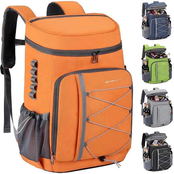 GASTROPOD Cooler Backpack Backpack Coolers Insulated Leak Proof - 35/50 Can Insulated Soft Cooler Lunch Bag for Camping, Beach, Hiking and Shopping