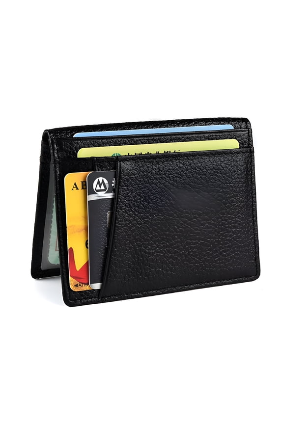 Credit Card Holder Unisex Card Wallet Black