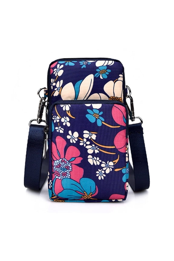 Crossbody Bag,Functional Small Purses for Women,Water-Resistant Oxford Multi-Compartment Shoulder Bag