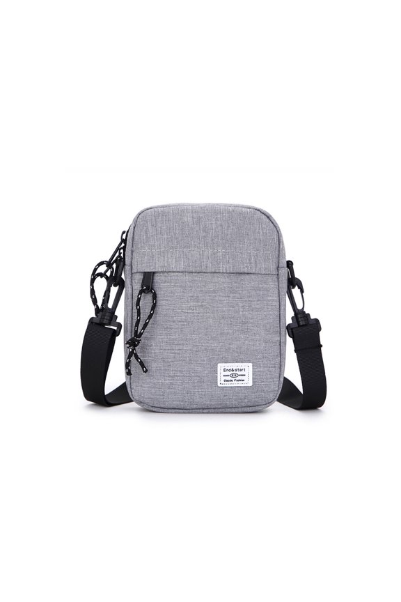 Crossbody Bag Men,Washable Mini Bag for Men,Practical Compact Shoulder Bag with Multi-Pocket for Work