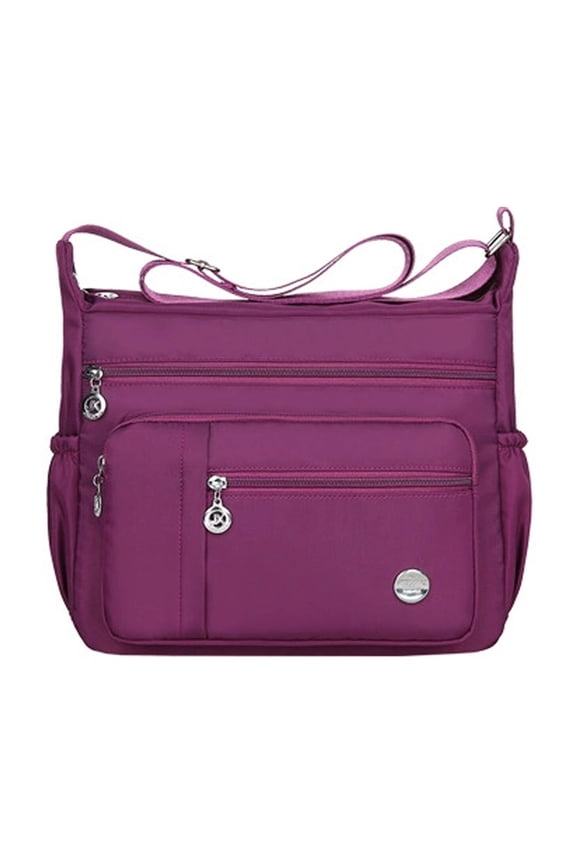 Crossbody Bag,Versatile Waterproof Crossbody Bag for Women,Functional Multi-Compartment Anti-Theft Crossbody Bag for Work
