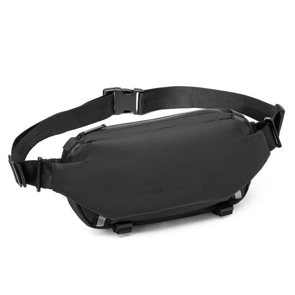 GASTROPOD Crossbody Bag for Men Black Sling Bag Anti Theft Waterproof Shoulder Fanny Pack for Men for Outdoor Travel Hiking