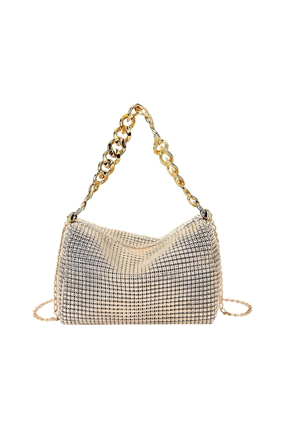 Crossbody Bags for Women, Shoulder Bags,Pu Leather Glittering Trend Clutch Bag with One Interior Zipped Pocket for Daily Or Party, Small But Roomy Handbags Surprisingly Fits A Lot of Things