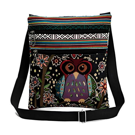 GASTROPOD Crossbody Bagsfor Women,Super Light Leather Tote Bagfor Women,National Style Purse Strap,Style 1