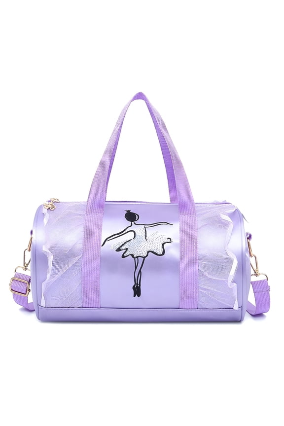 Cute Ballet Dance Bag Kids Tutu Dress Dance Bag Girls Personalized Bag Ballerina Duffle Bag Practical Bag