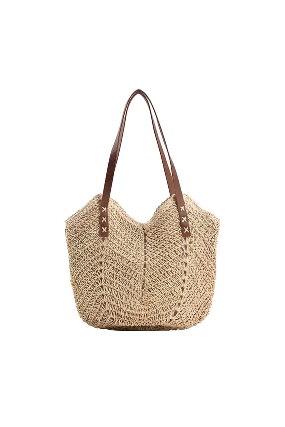 Designer Women Bags Round Straw Tote Raffia Round Barrel Straw Woven Crossbody Bag Handbags Beach Shoulder Bag for Women