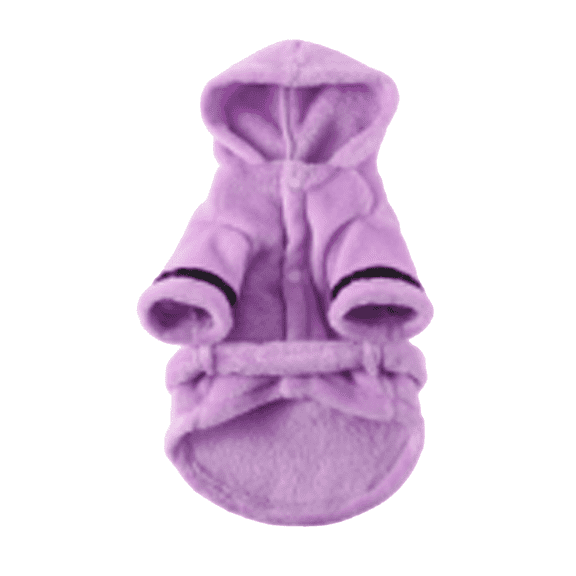 GASTROPOD Dog Bathrobe,Cute and Stylish Design Dog Towel,Non-Stick and Comfortable Dog Robe,S