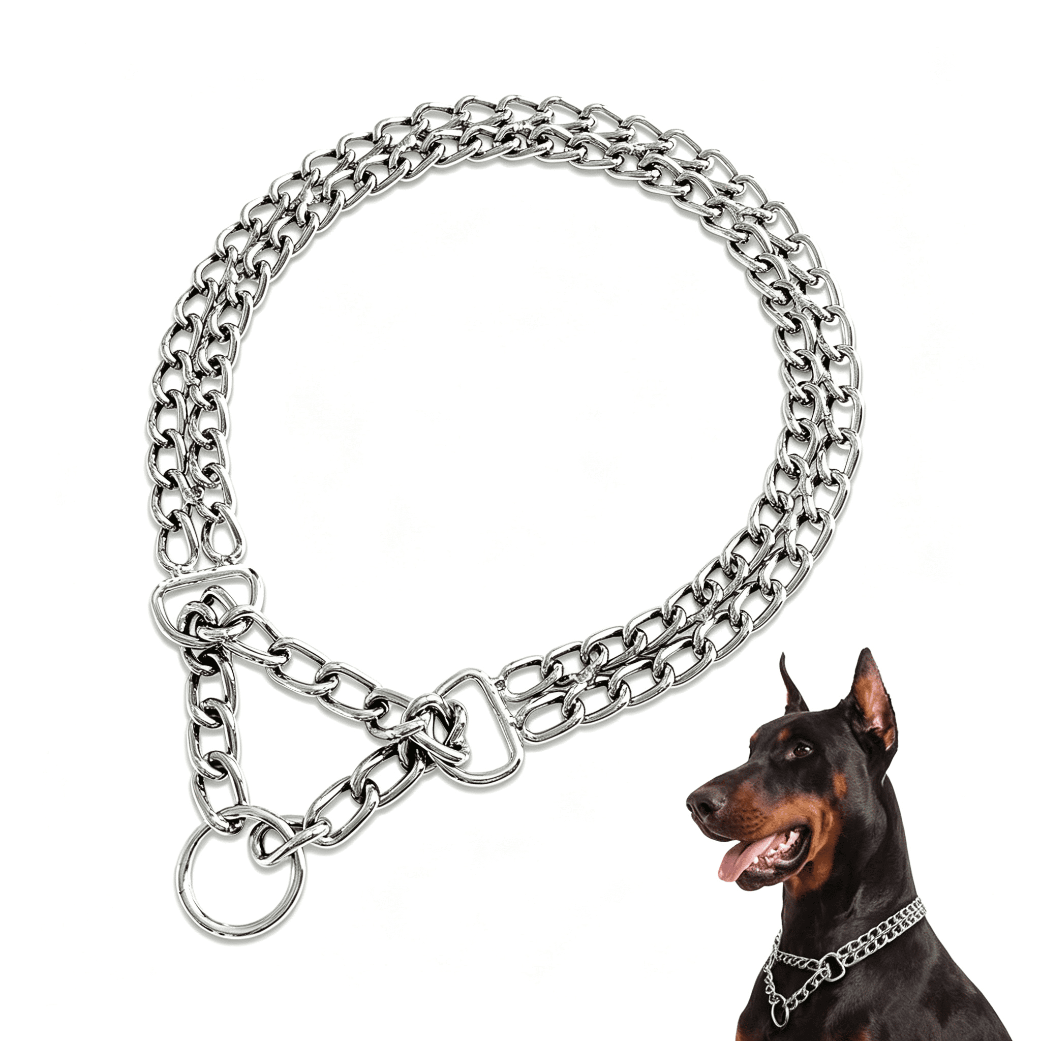 Pitbull Chain Collars for Dogs Durable Metal Options