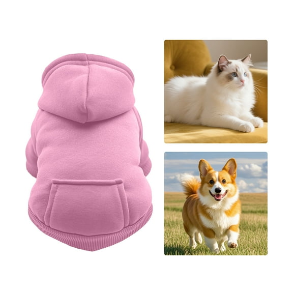 GASTROPOD Dog Clothes,Polyester Dog Clothes for Small Dogs,Both Cats and Dogs Puppy Clothes,Pink,XS