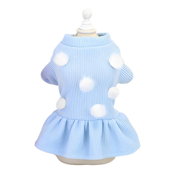 GASTROPOD Dog Clothes,Warmth Function Dog Jacket,Stay Cozy Dog Accessories,Blue,S