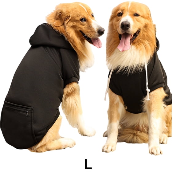 GASTROPOD Dog Clothes,Dog Shirt for Large Dogs,Dog Shirts for Small Dogs,Black,L