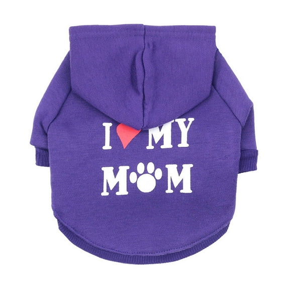 GASTROPOD Dog Coat Hoodies,Charming and Stylish for Any Occasion Dog Costume,Easy to Wear for Effortless Dressing Cat Costume,L,Purple