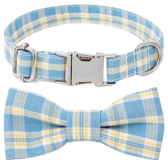 GASTROPOD Dog Collar,Multiple Size Options Dog Collar with Bow,Easy Positioning Puppy Collars,Alloy Fittings Dog Collar,