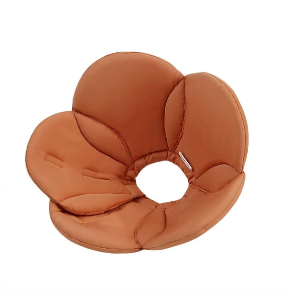GASTROPOD Dog Cone Collar,Adjustable Soft Dog Cone,Floral Design Lightweight E-Collar for Cats & Dogs,Non-Tangling Smooth Plastic Ring Cat Cone Collar Soft,Orange,S
