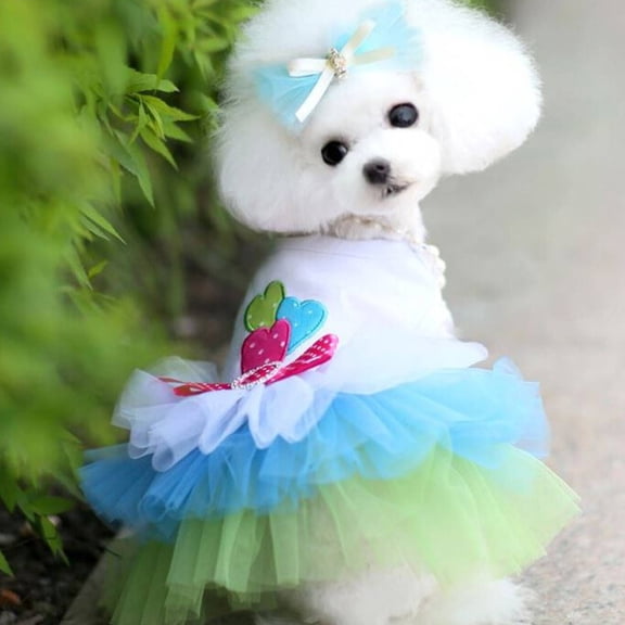 GASTROPOD Dog Costume,Cute Heart Pattern for a Fun Vibe Cat Costume,Perfect for Celebrations or Everyday Style Puppy Clothes,XXL