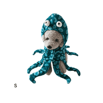 GASTROPOD Dog Costume,Octopus Stand Out from the Crowd Cat Costume,Elastic Fit Pet Halloween Cosplay Dress Puppy Clothes