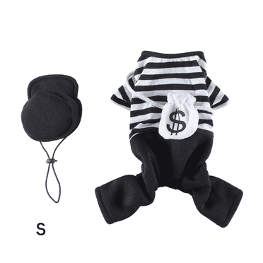GASTROPOD Dog Costume,Unique Clown Hat Design Cat Costume,Perfect for Halloween and Beyond Puppy Clothes,S