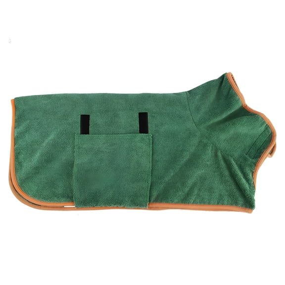 GASTROPOD Dog Drying Coat Bathrobe Towel, Microfibre Material Fast Drying Super Absorbent Dog Bath Robe