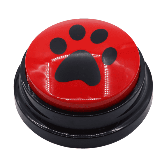 GASTROPOD Dog Enrichment Science-Backed Training Aid Dog Enrichment Toys Lightweight for Storage Wear-Resistant Material Dog Buttons for Communication,Red