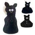 thumbnail image 1 of GASTROPOD Dog Halloween Costumes,Cute Cat Halloween Costumes,Polyester Bat Cape Large Dog Halloween Costumes,Black,XS, 1 of 7
