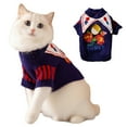 thumbnail image 1 of GASTROPOD Dog Halloween Costumes,Cute Halloween Costumes for Dogs,Core-Spun Yarn Circus Clown Sweater Small Dog Halloween Costumes,Style2,XL, 1 of 7