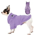 thumbnail image 1 of GASTROPOD Dog Halloween Costumes,Cute Halloween Costumes for Dogs,Polyester Frog Dog Halloween Costumes Boy,Purple,XL, 1 of 7