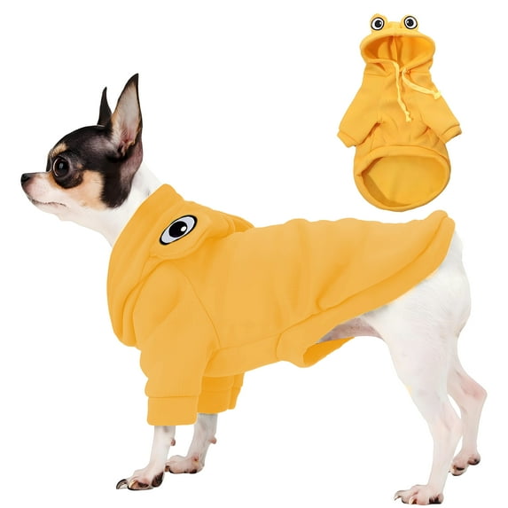 GASTROPOD Dog Halloween Costumes,Cute Large Dog Halloween Costumes,Polyester Frog Halloween Costumes for Dogs,Yellow,XL