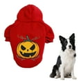 thumbnail image 1 of GASTROPOD Dog Halloween Costumes,Cute Large Dog Halloween Costumes,Polyester Pumpkin Sweater Dog Halloween Costumes Boy,Red,L, 1 of 7